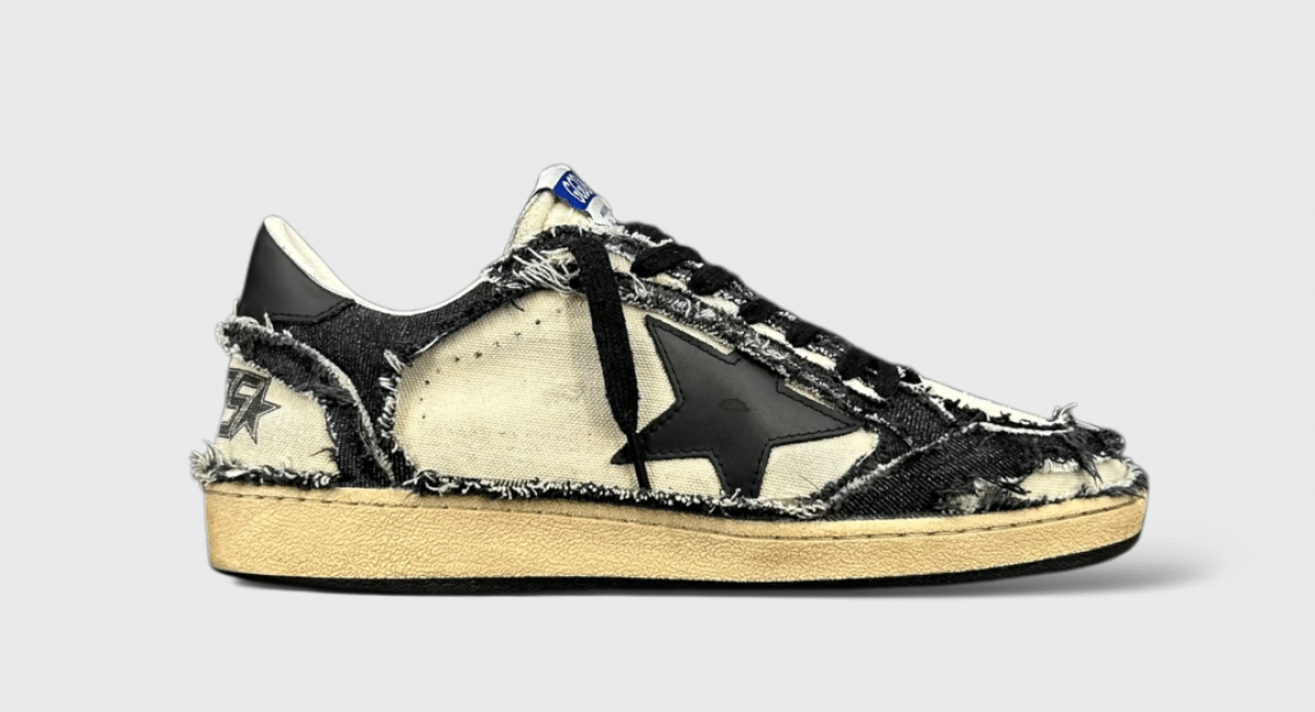 8496 Golden Goose BallStar Noir/Blanc 44