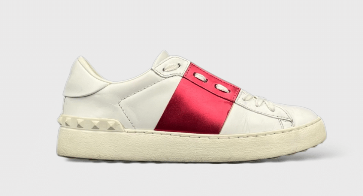 0000000137 Valentino Open Blanc/Rouge 36