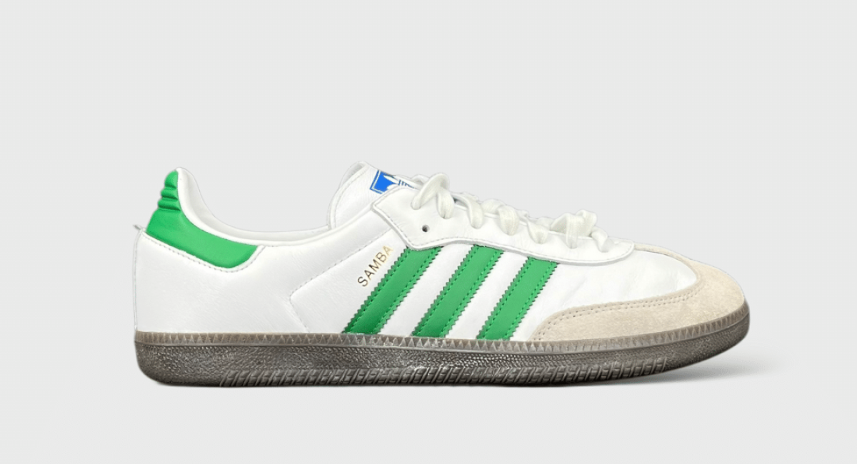 8008 Adidas Samba Blanc/Vert 44