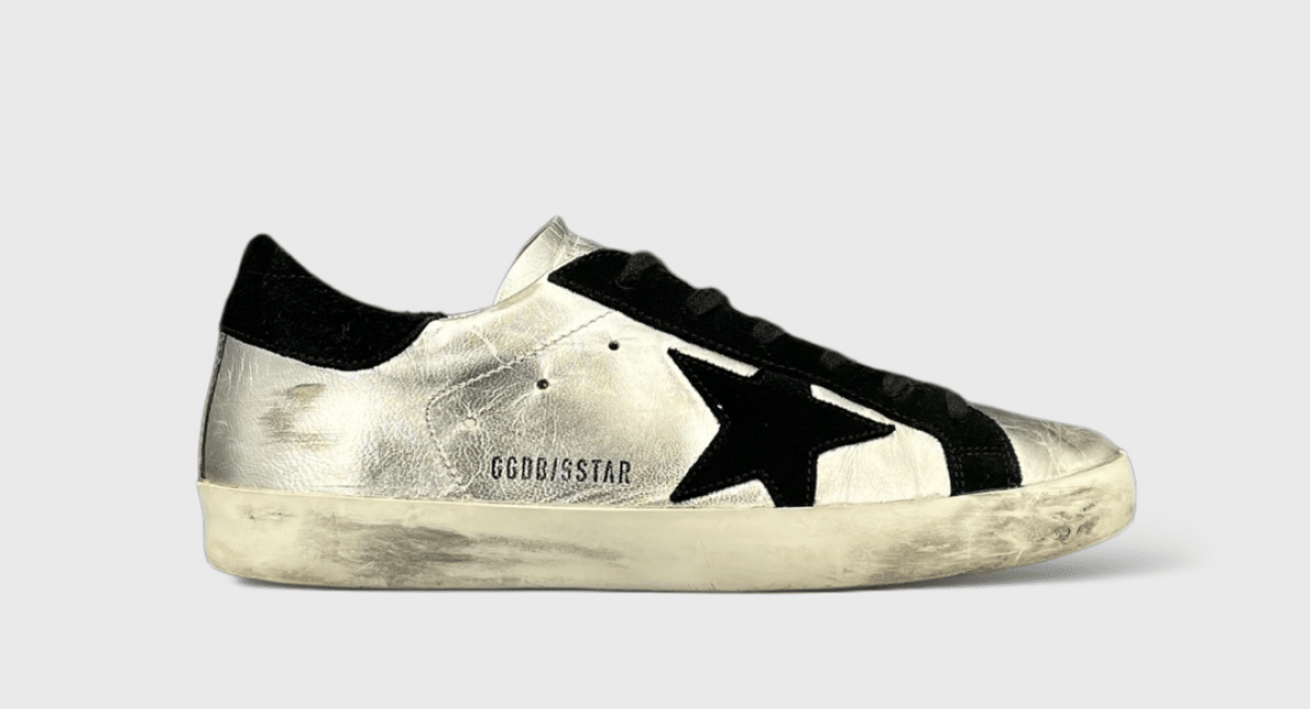 8554 Golden Goose SuperStar Gris/Noir 37