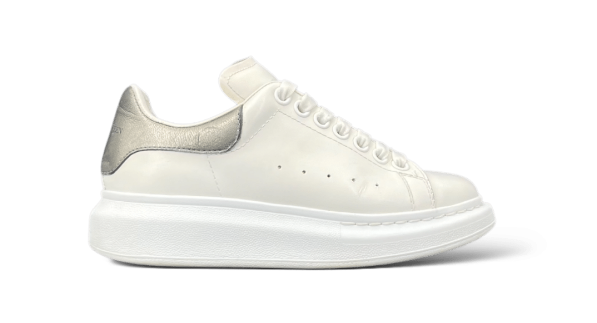 Alexander Mcqueen Oversize Blanc/Argent 35.5