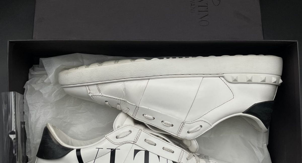 Valentino Open VLTN blanche/noire 44