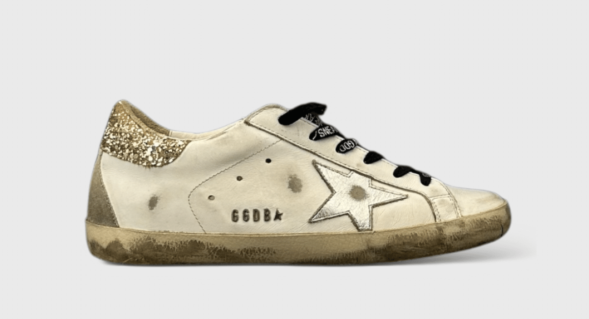 0000001186 Golden Goose Super Star or/noir 38