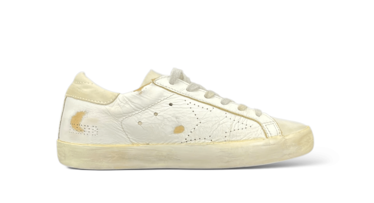 Golden Goose Super Star Blanc/Gris 36