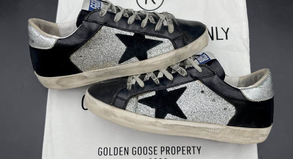 Golden Goose Superstar paillette/noire 35
