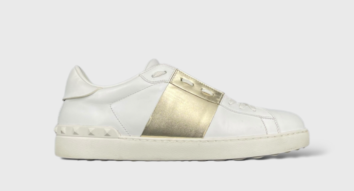 0000000712 Valentino Open Blanc/Or 42