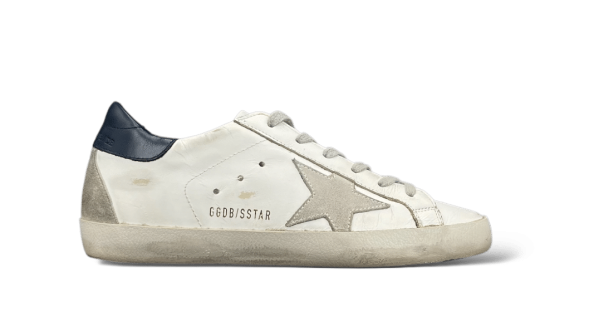 Golden Goose Super Star Bleu Marine/Blanc/Gris 37