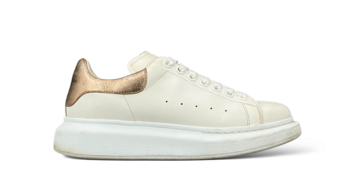 0000002294 Alexander Mcqueen Oversize Blanc/Cuivre 39