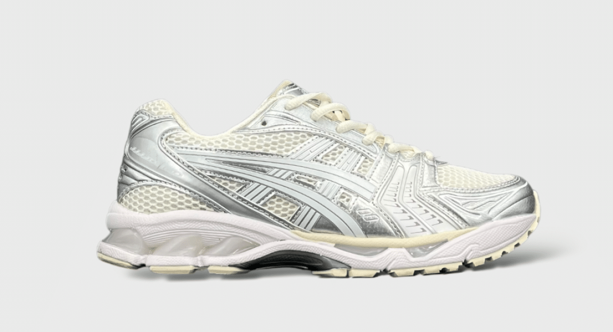 9317 Asics Kayano 14 Blanc/Argenté 42