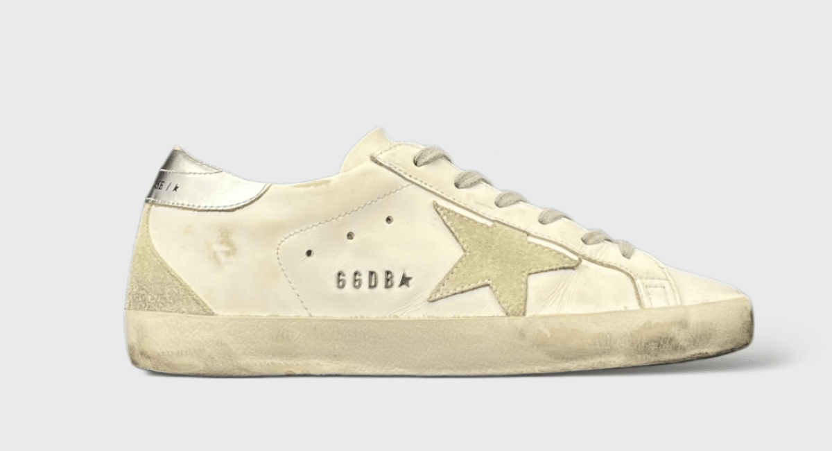 9967 Golden Goose Superstar blanc/gris/argent 37