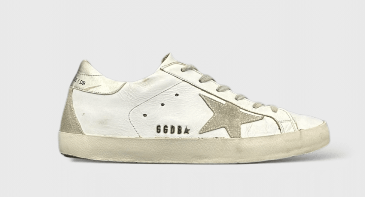 0000000665 Golden Goose Super Star blanc/gris/argent 37