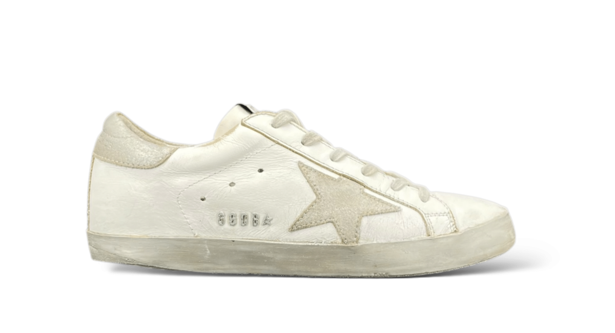 Golden Goose Super Star Blanc/Argenté 36