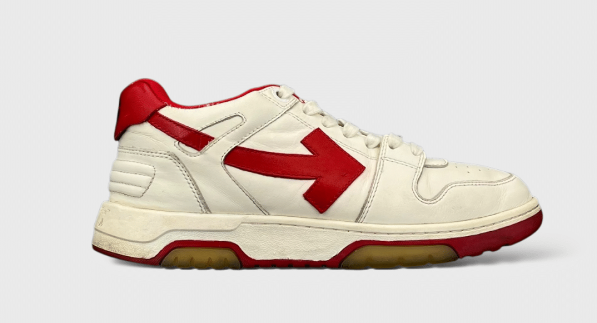 0000000004 Off White Out Of Office Blanc/Rouge 41