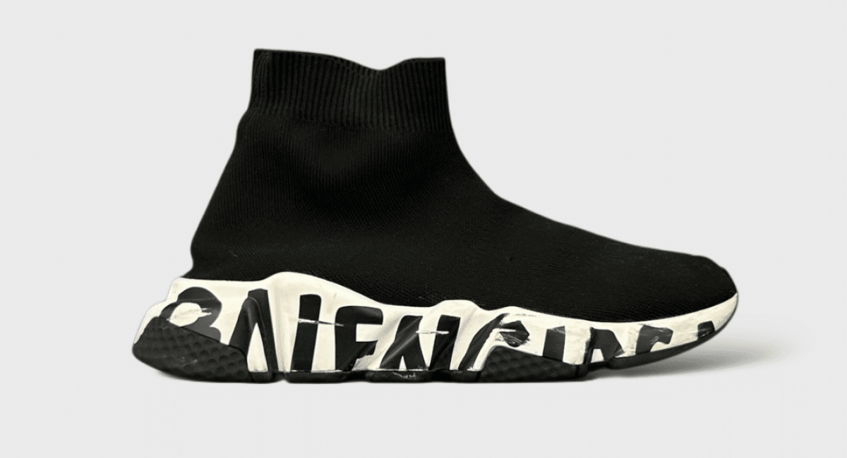 9002 Balenciaga Speed Trainer Noir/Blanc 36