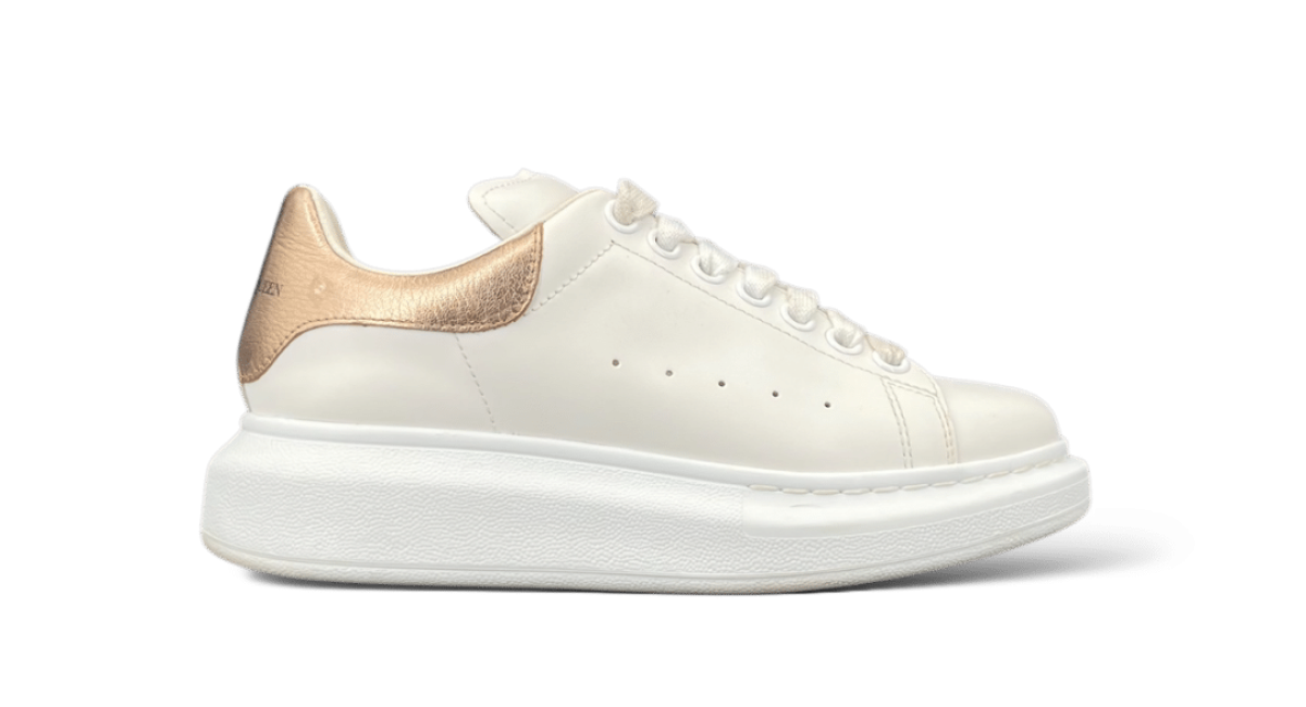 Alexander Mcqueen Oversize Blanc/Bronze 36