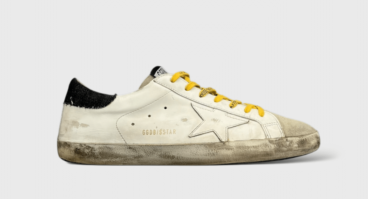 9094 Golden Goose Superstar Blanche/noir/Jaune 45