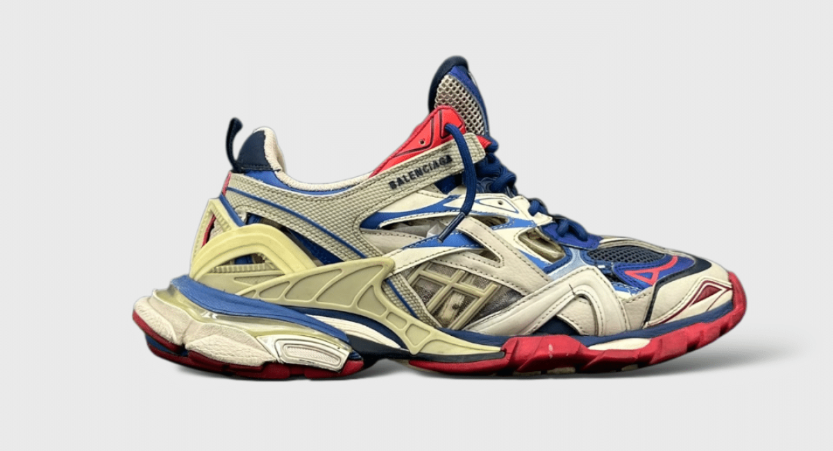 0000000707 Balenciaga Track 2 Gris/Rouge/Bleu 44