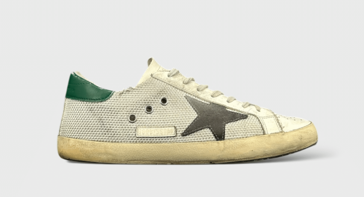 9117 Golden Goose Super Star Blanc/Gris/Blanc 41