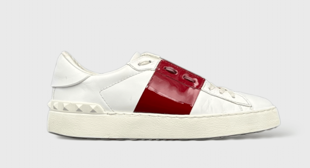 0000000397 Valentino Open Blanc/Rouge 38