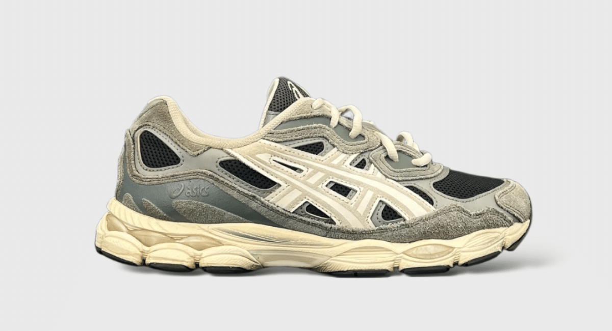 8577 Asics Gel NYC Gris/Blanc/Bleu 42,5