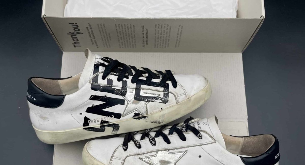 golden goose super star blanc/noir 39