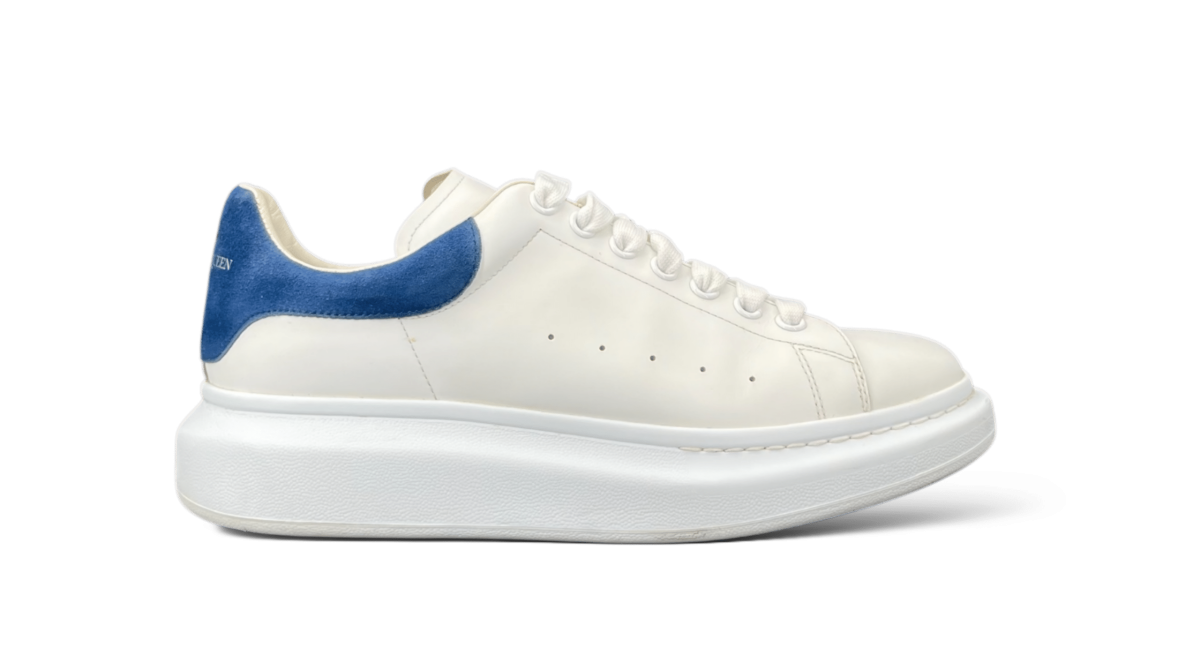 Alexander Mcqueen Oversize Blanc/Bleu 44