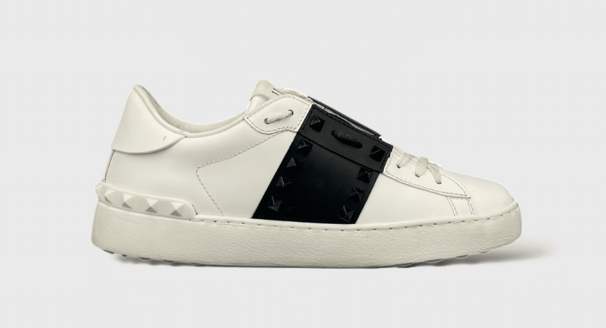 Valentino Rockstud Blanche/noir 38,5