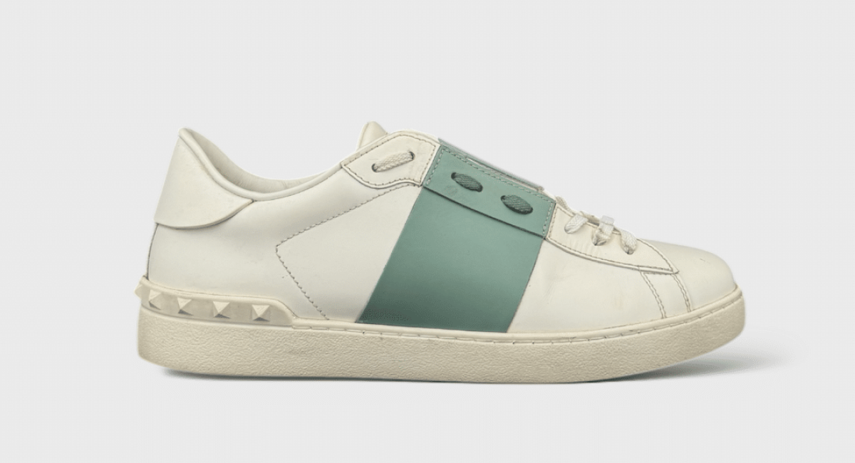 8088 Valentino Open blanche/verte 42