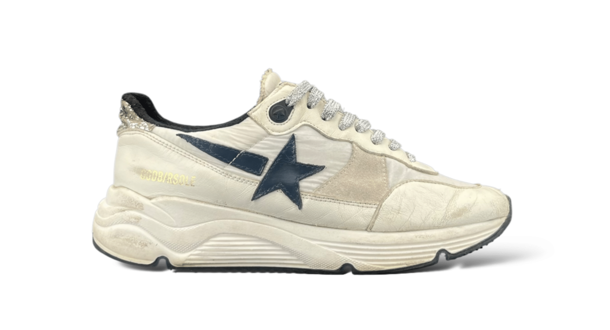 Golden Goose Running Blanc/Bleu marine 38