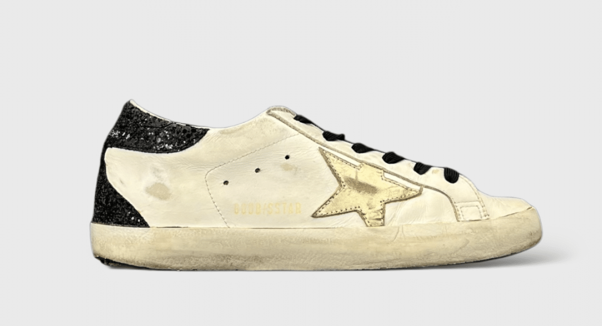 9971 Golden Goose Superstar Blanc/noir/doré 37