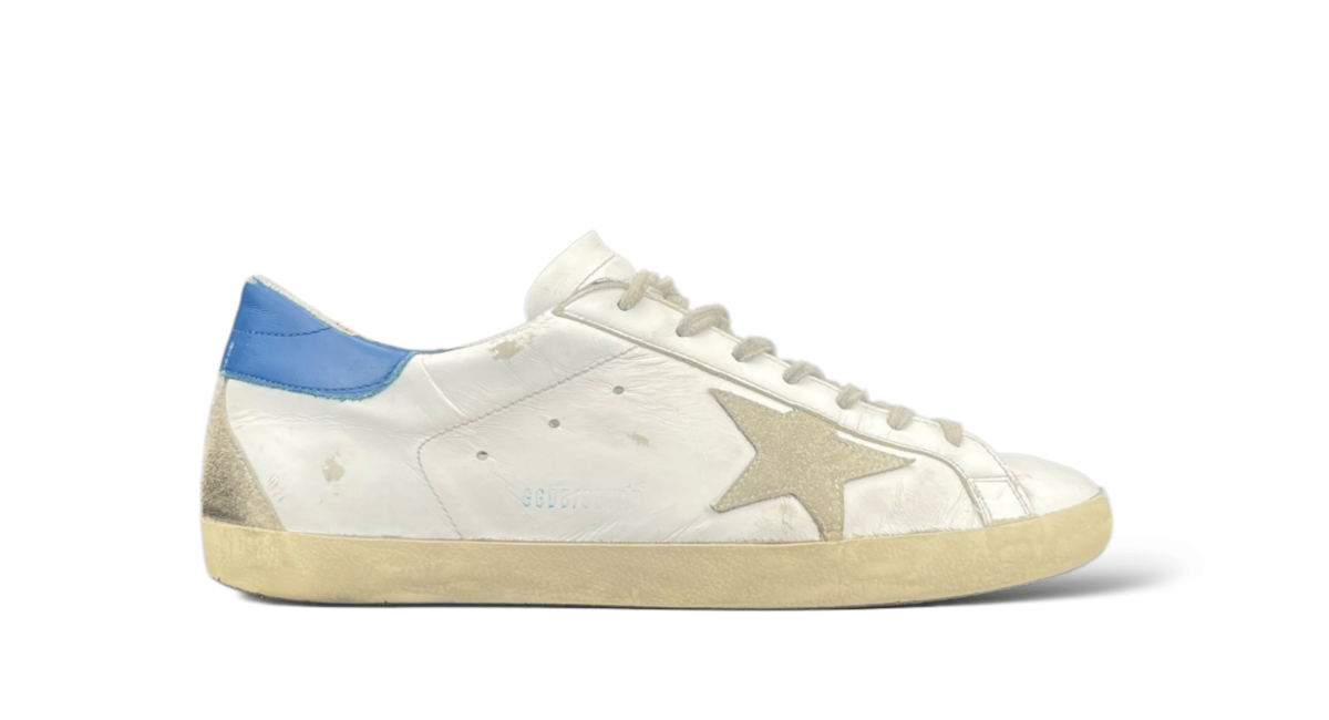 Golden Goose Super Star Blanc/Bleu/Beige 44