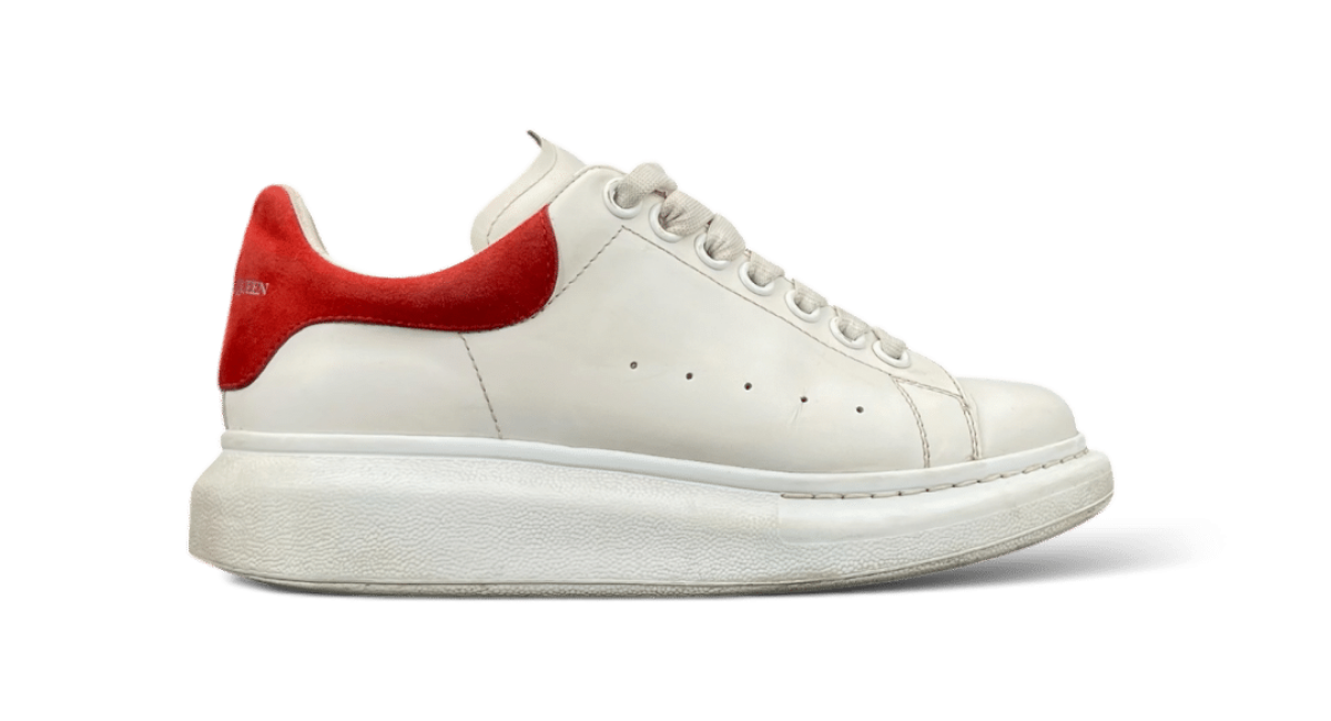 Alexander Mcqueen Oversize Blanc / Rouge 36