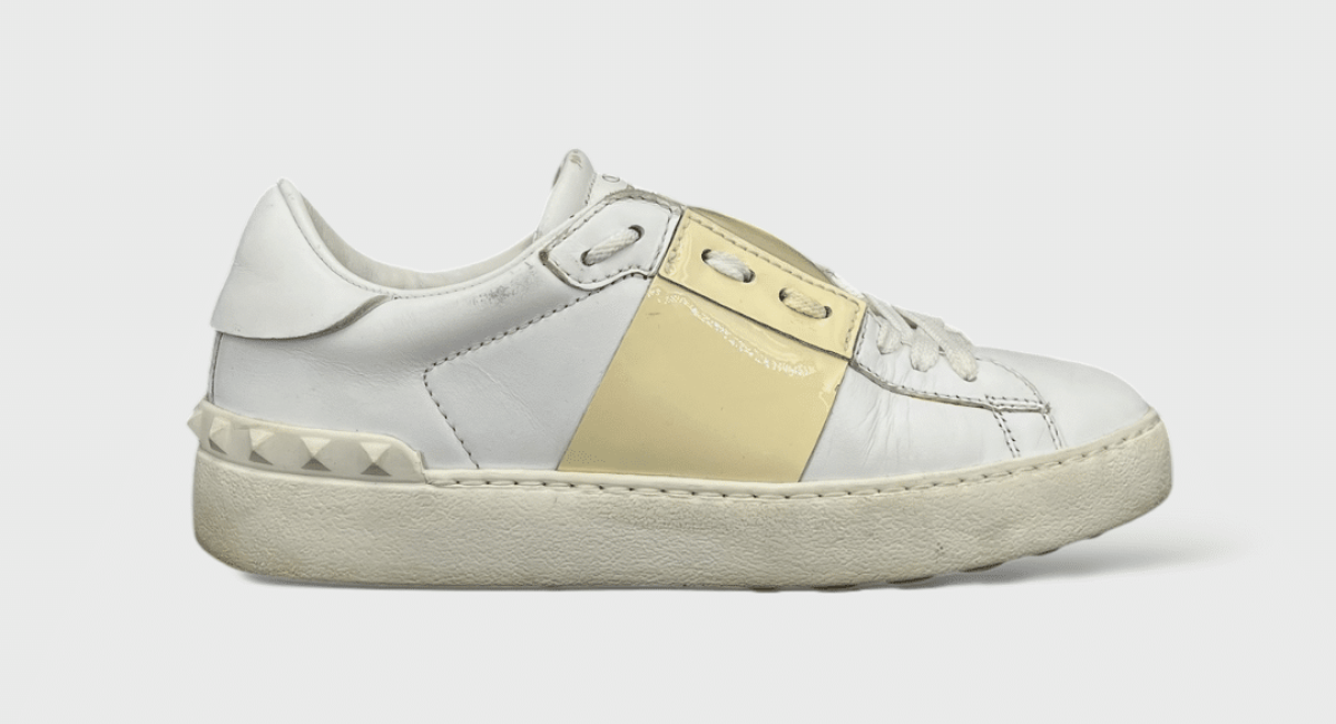Valentino Open blanche/jaune 35