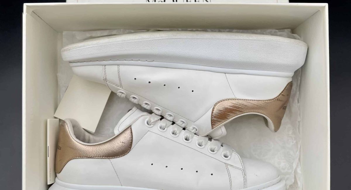 Alexander Mcqueen Oversize Rose Gold 40