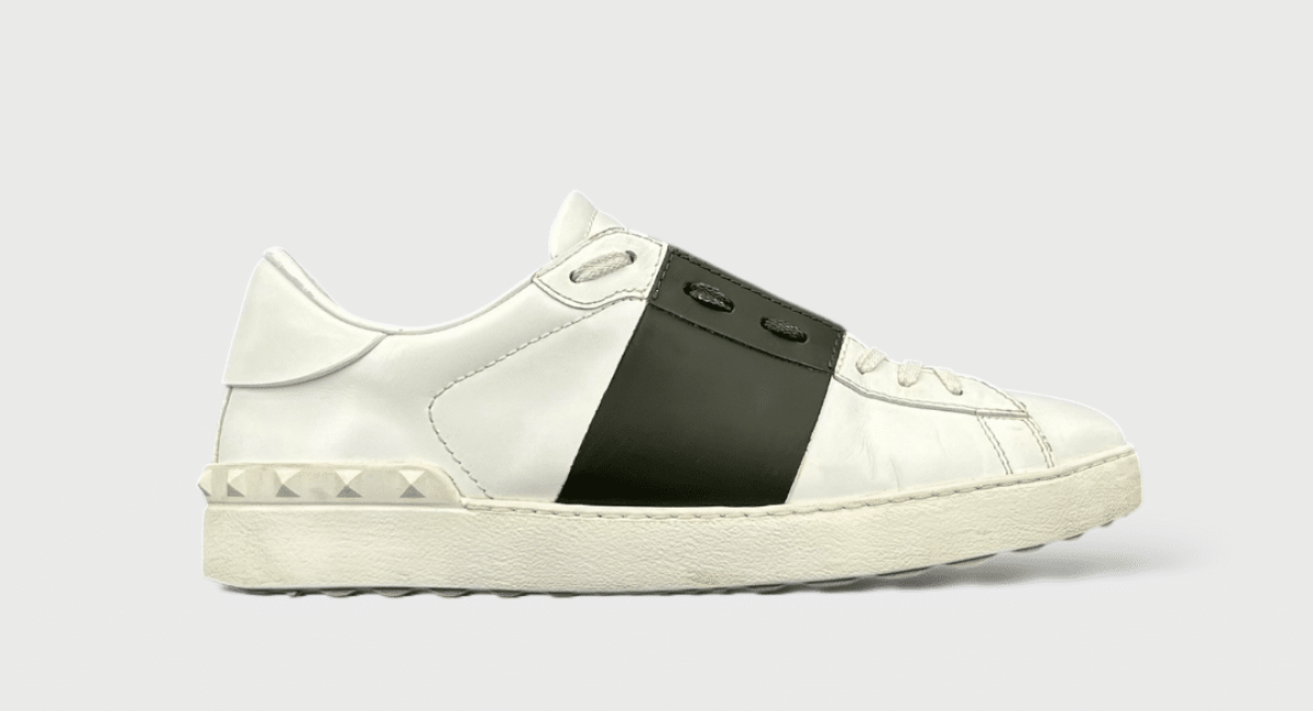 8546 Valentino Open Blanc/Kaki 42