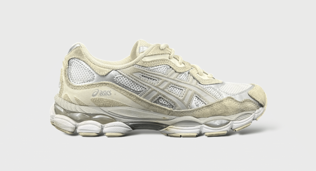 Asics Gel-NYC grise/blanche 38