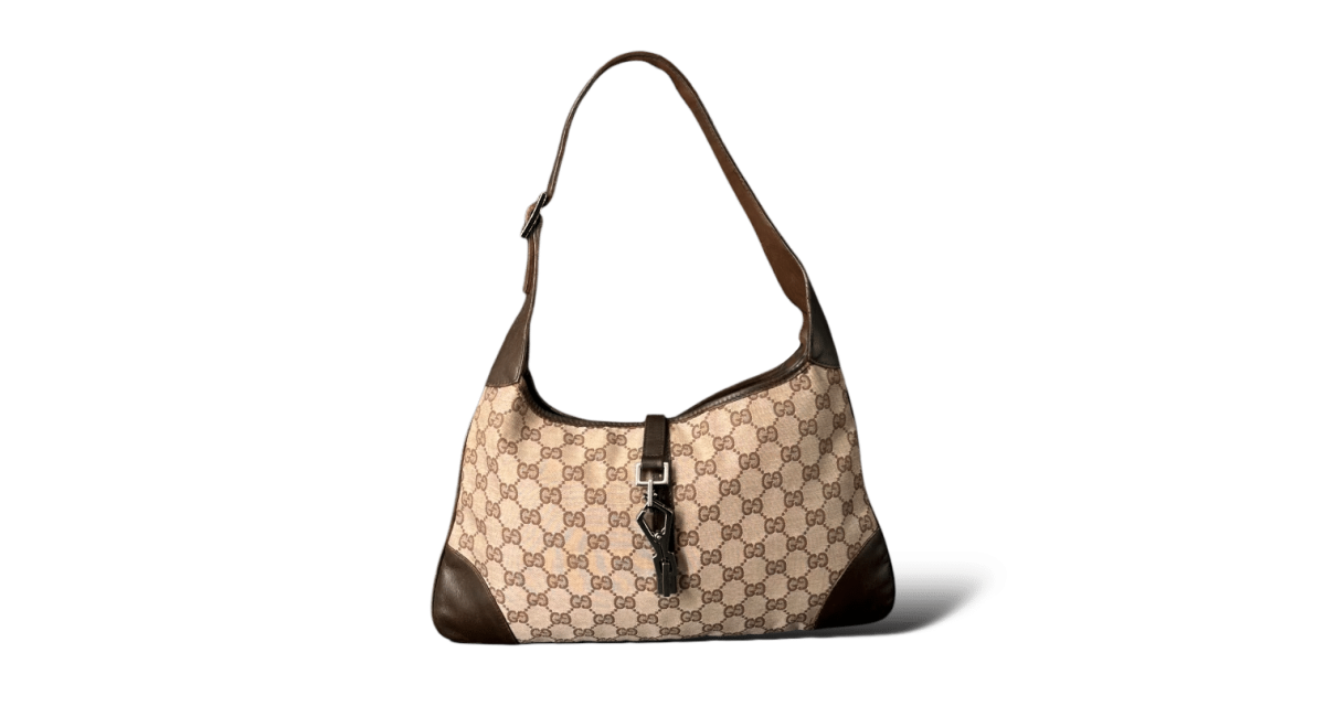 0000001999 Gucci Jackie Beige/Marron Médium