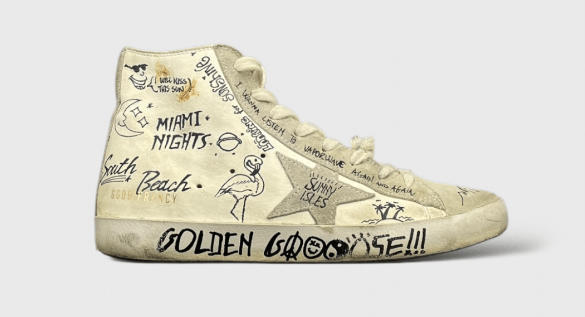 9568 Golden Goose Francy Beige/Gris 37