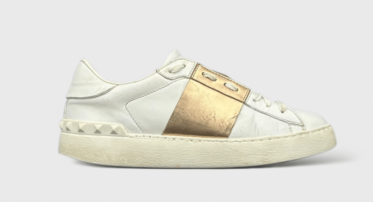 0000000574 Valentino Open Blanc/Champagne 36