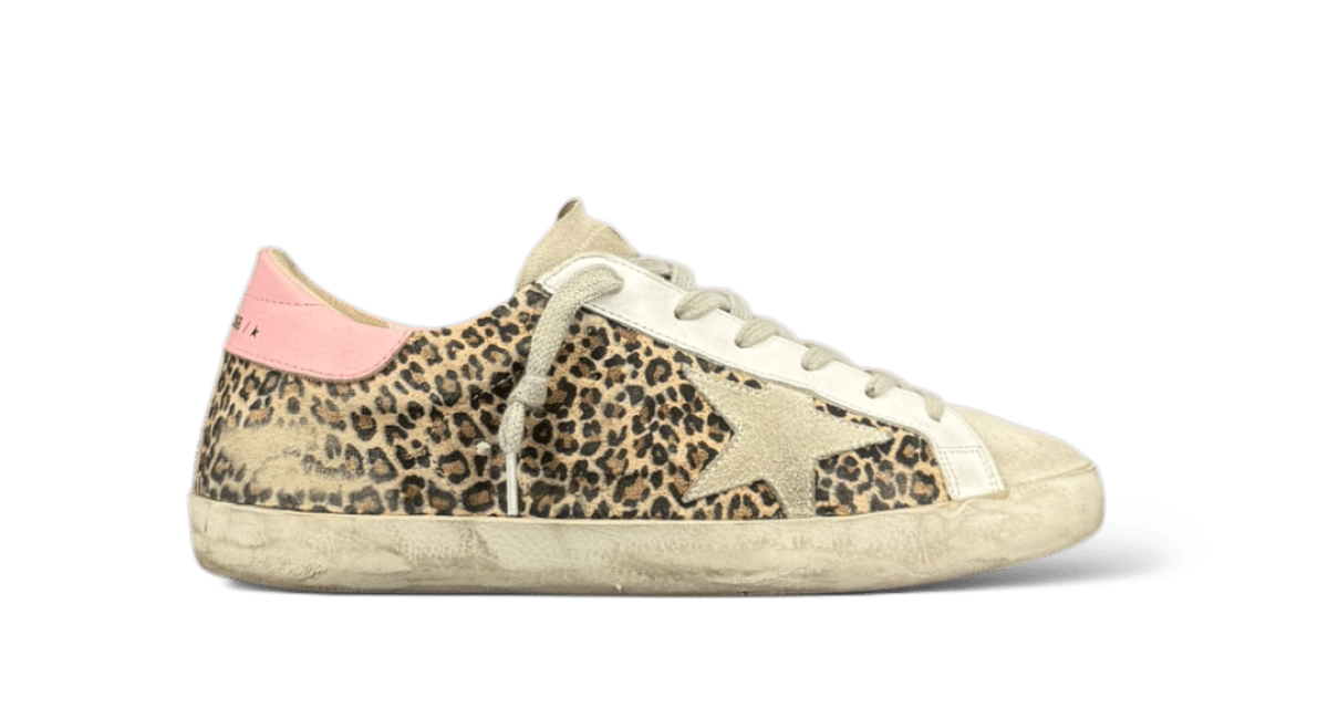 Golden Goose Super Star Léopard/Rose 37
