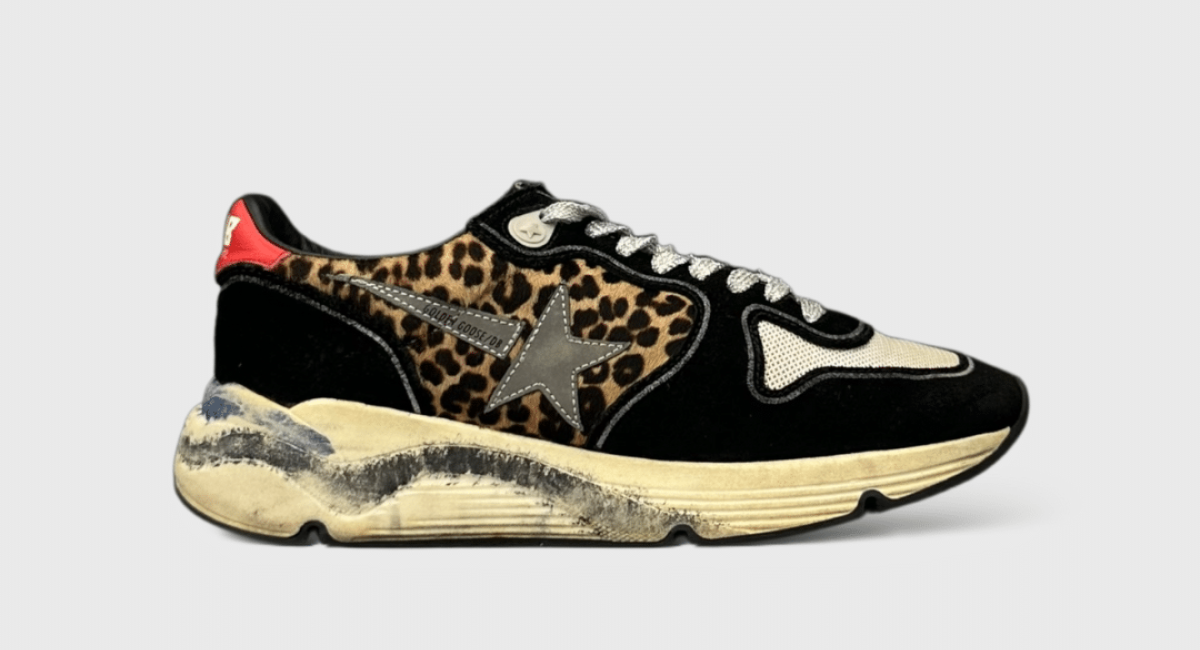 0000001190 Golden Goose Running leopard 35