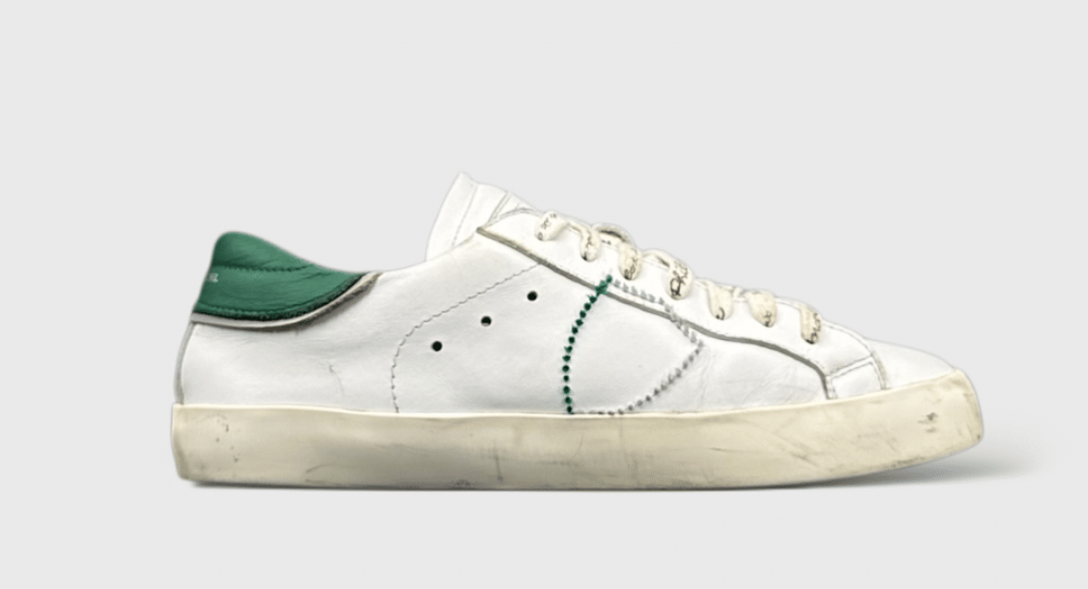 0000000955 Philippe model PRSX Blanc Vert // 36