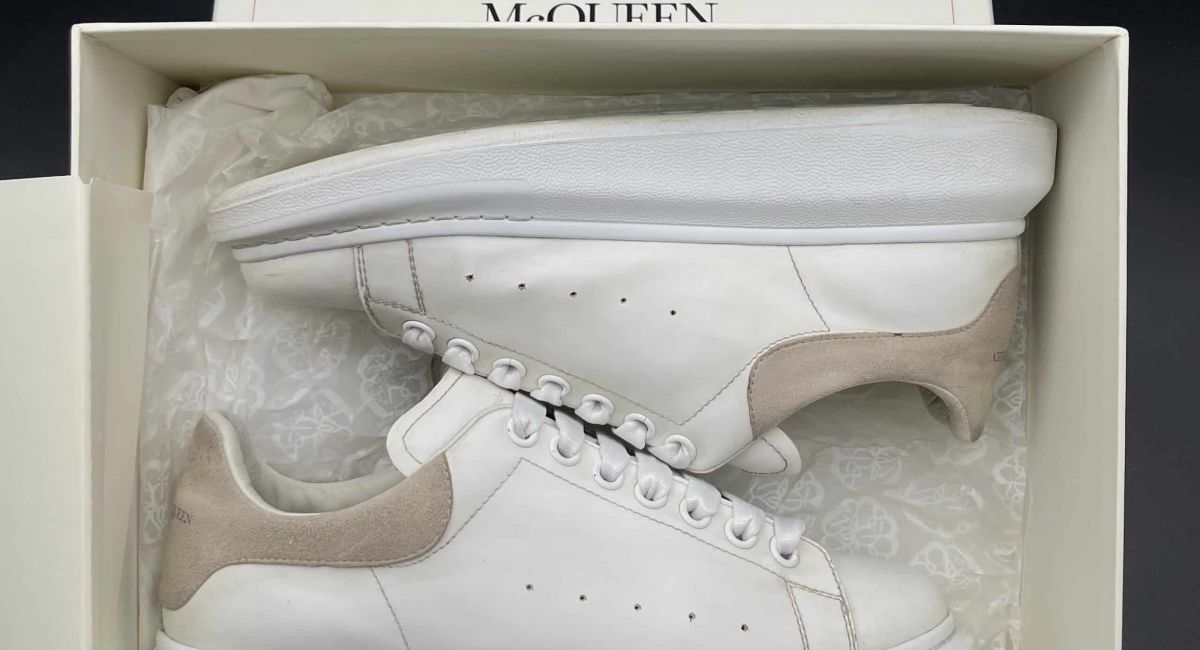 Alexander Mcqueen Oversize blanche/beige 40
