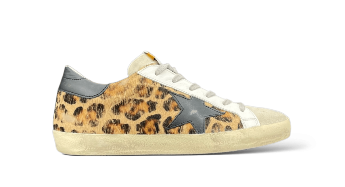 Golden Goose Super Star Léopard/Blanc/Noir/Beige 37