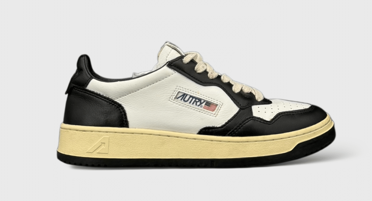 0000000107 Autry Medalist low Blanc/Noir 40