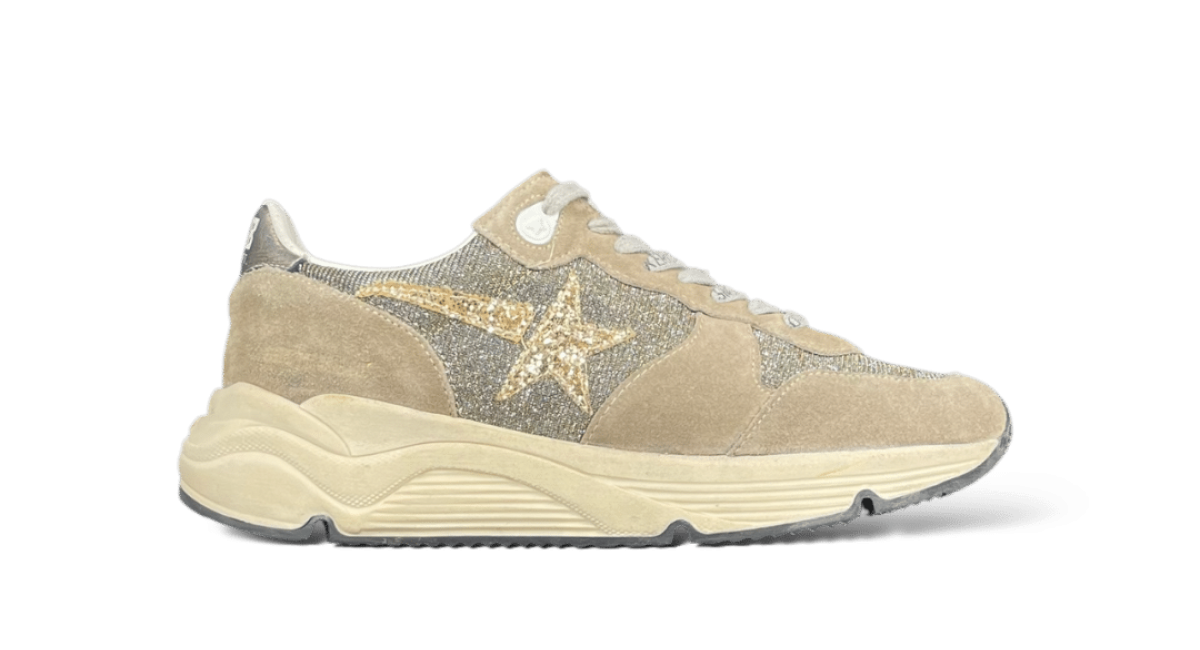 Golden Goose Running Marron/Jaune/Beige 38