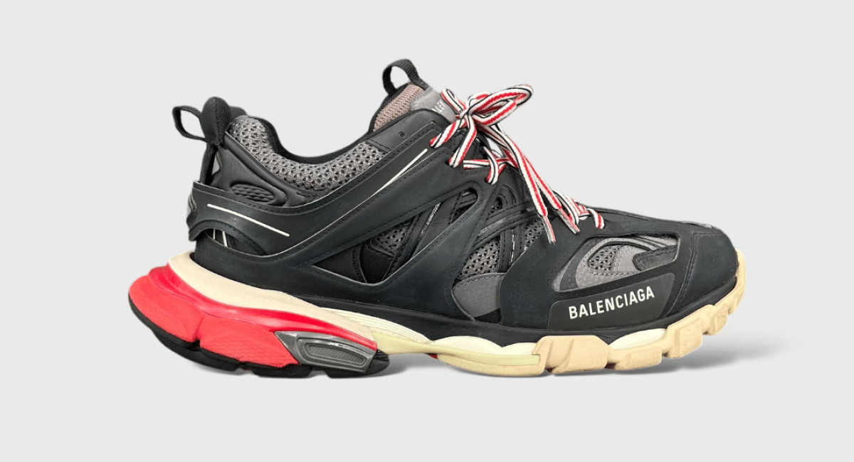 7581 Balenciaga Track Noir/Gris/Rouge 44