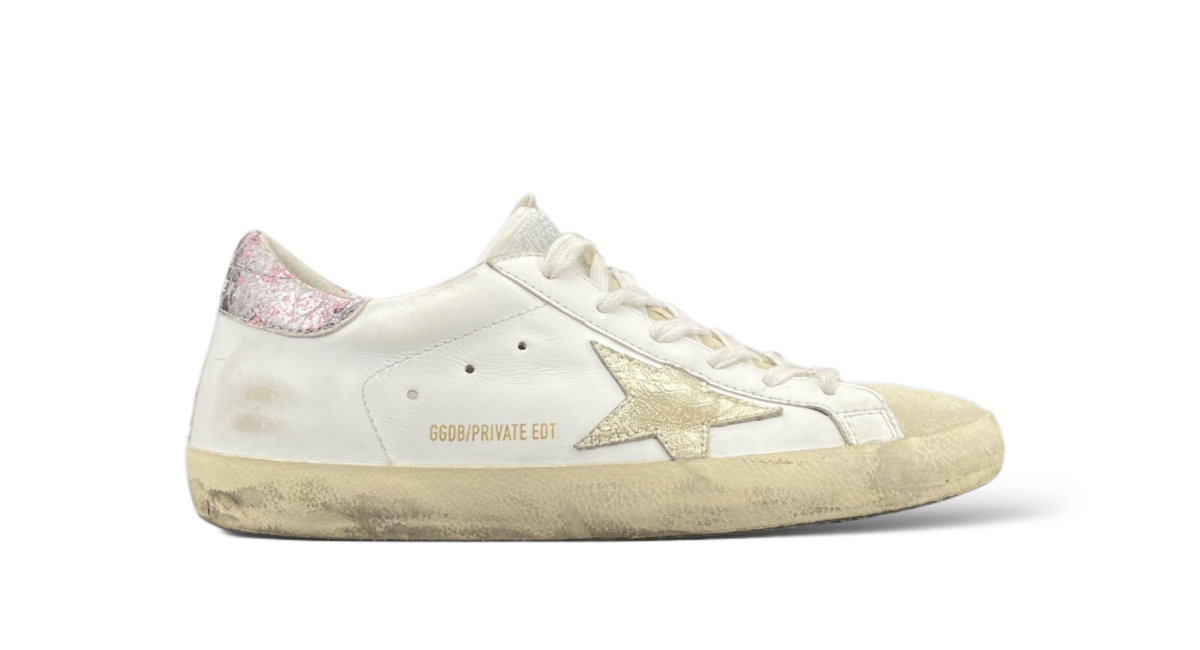 Golden Goose Super Star / Doré / Rose / 38