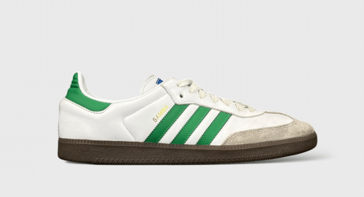 0000000753 Adidas Samba Blanc/Vert 48,5