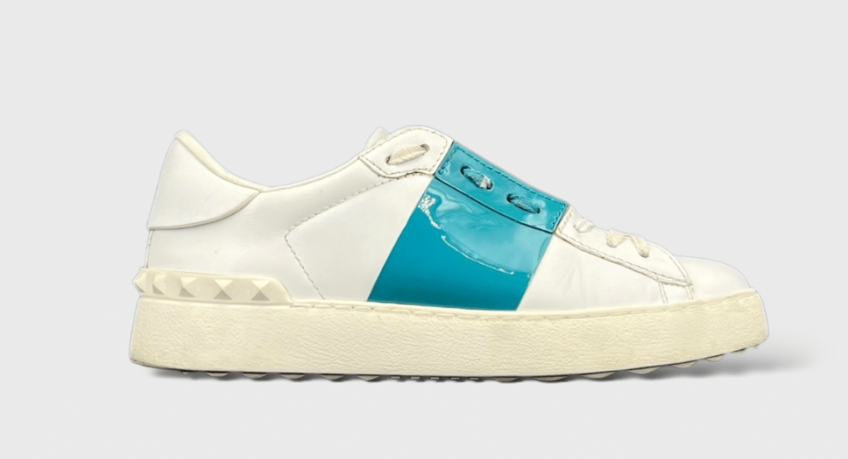 0000000713 Valentino Open Blanc/Bleu 37